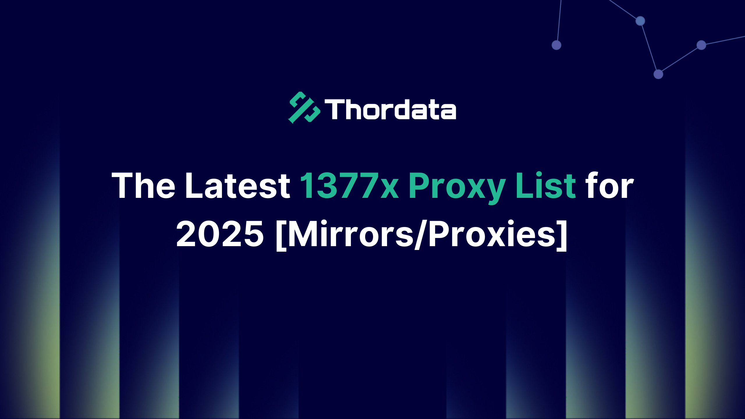 The Latest 1337x Proxy List for 2025 [Mirrors/Proxies]