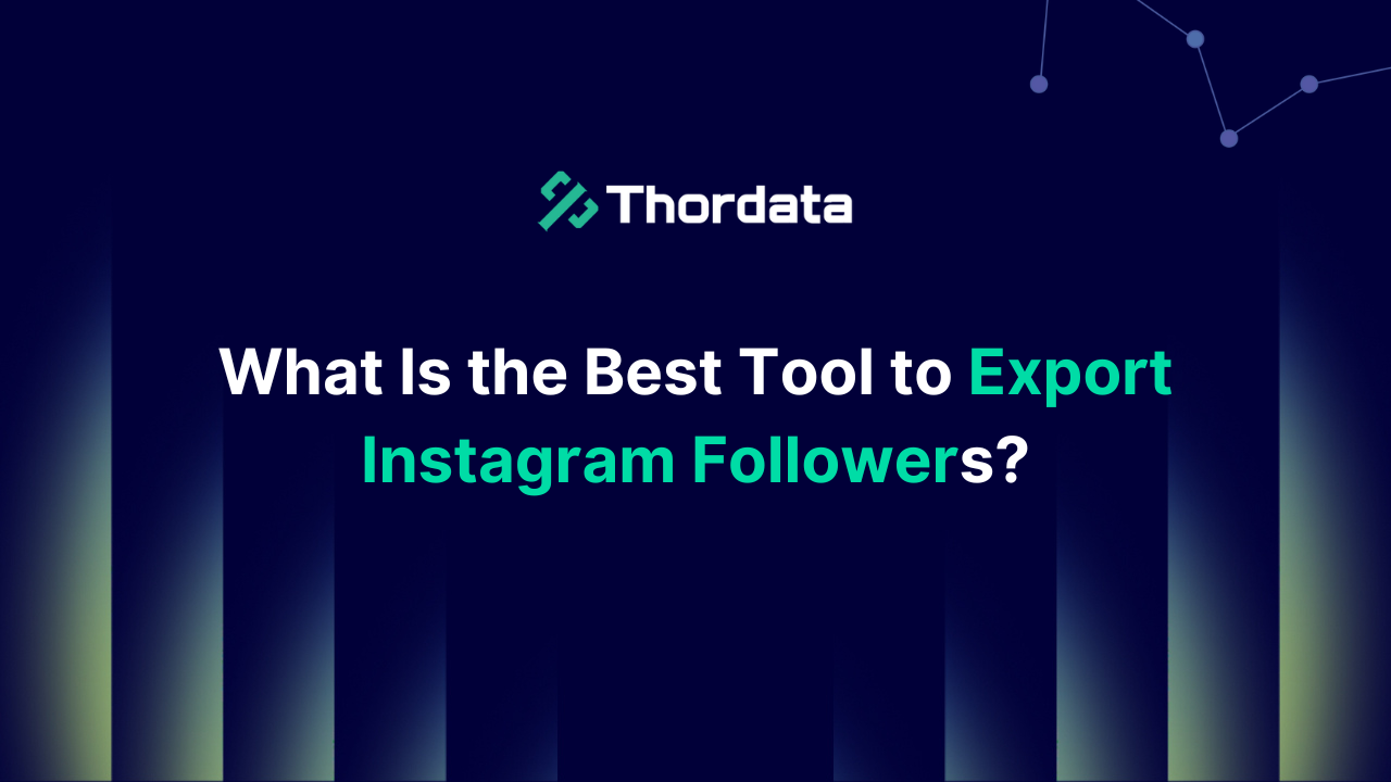 What Is the Best Tool to Export Instagram Followers?